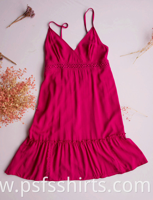 Rose Color Dress